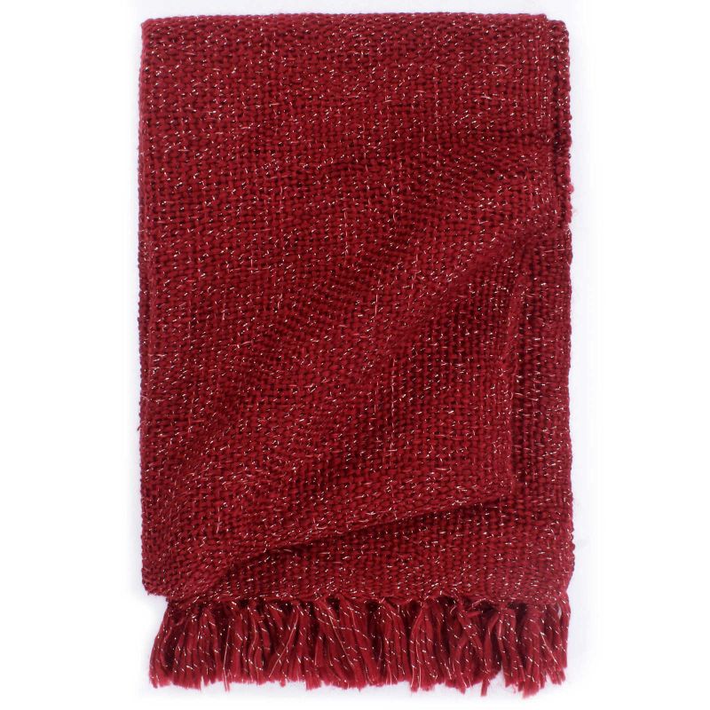 vidaXL Cobertor Borgonha 220 x 250 cm Poliéster