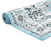 vidaXL Tapete Azul Claro 80 x 150 cm Polietileno