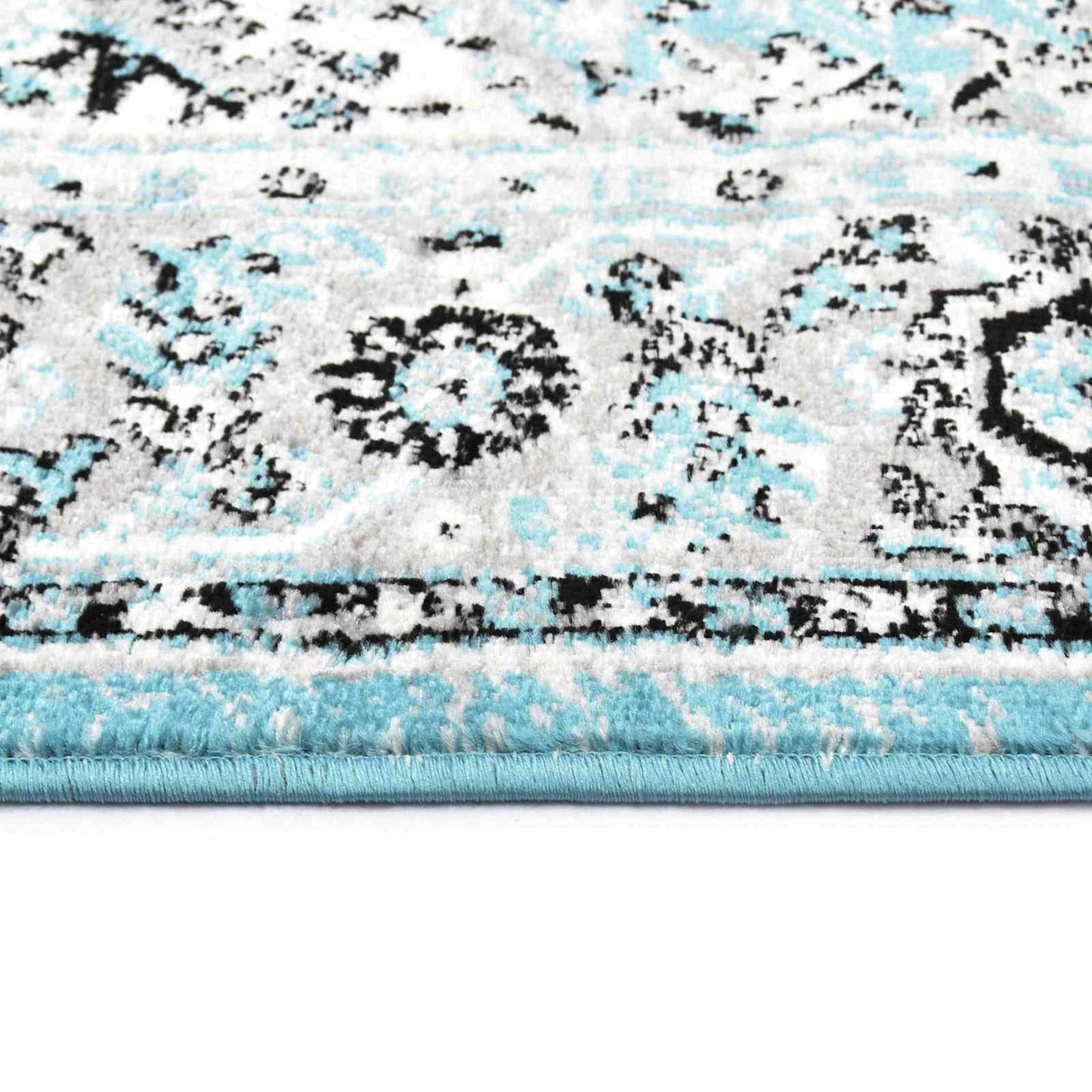 vidaXL Tapete Azul Claro 80 x 150 cm Polietileno