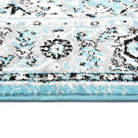 vidaXL Tapete Azul Claro 80 x 150 cm Polietileno