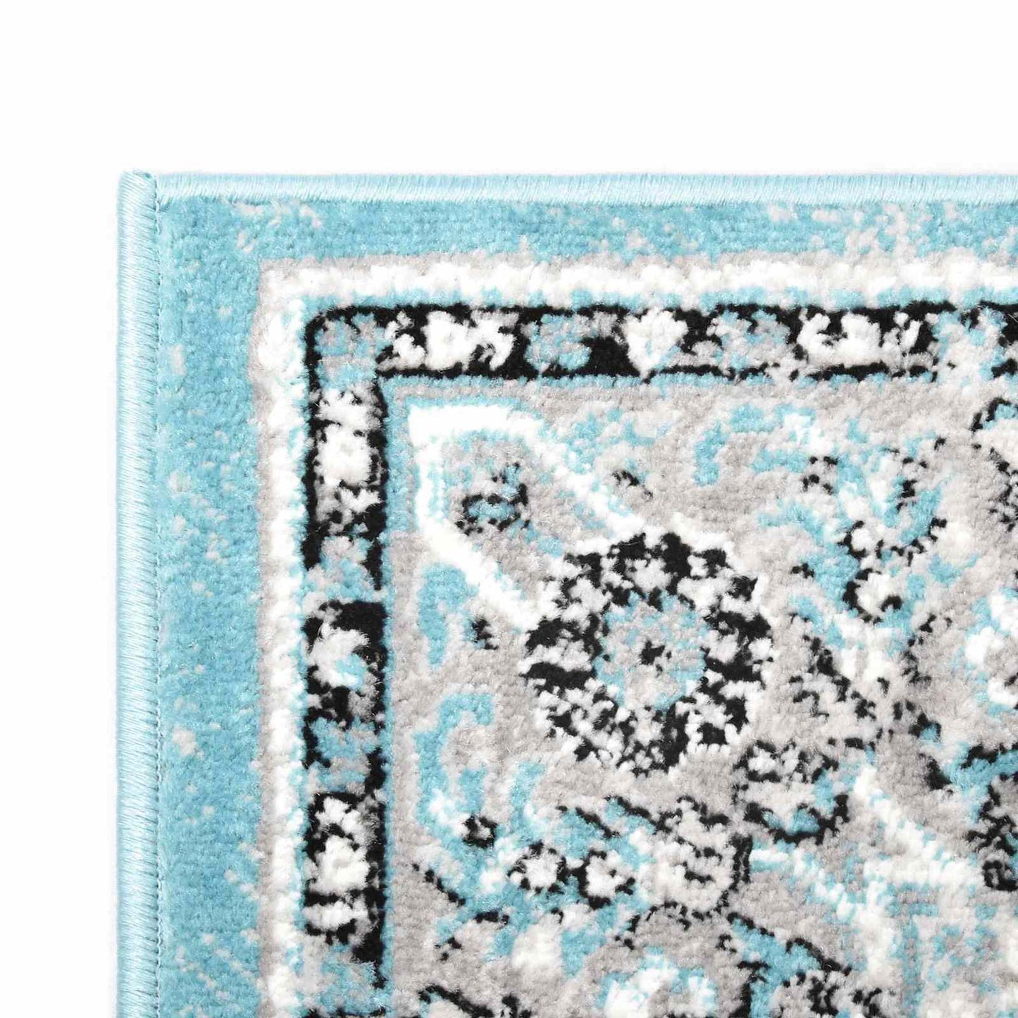 vidaXL Tapete Azul Claro 80 x 150 cm Polietileno