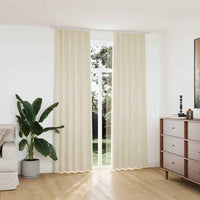 vidaXL Cortinas blackout com ganchos 2 pcs 140x175 cm veludo preto