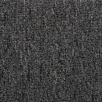 vidaXL Tapetes de escada 15 peças 65x21x4 cm antracite com borda retangular