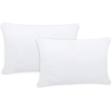 vidaXL Enchimentos para almofadão 2 pcs 60x40 cm branco