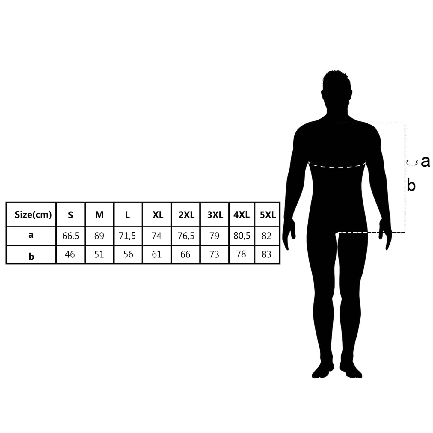 vidaXL Camisa 5 pcs Azul 5XL Algodão