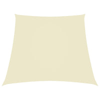 vidaXL Para-sol estilo vela tecido oxford trapézio 2/4x3 m antracite