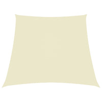 vidaXL Para-sol estilo vela tecido oxford trapézio 2/4x3 m antracite