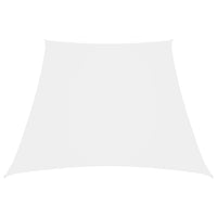 vidaXL Para-sol estilo vela tecido oxford trapézio 2/4x3 m antracite