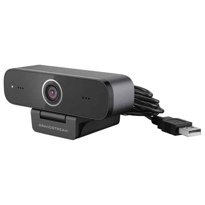 Grandstream GUV3100 Webcam FullHD 1080p 30fps USB Preta