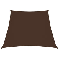 vidaXL Para-sol estilo vela tecido oxford trapézio 2/4x3 m antracite