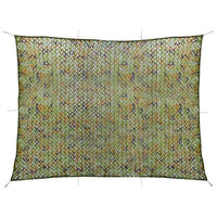 vidaXL Rede de camuflagem com saco de armazenamento 1,5x3 m