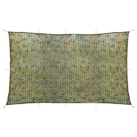 vidaXL Rede de camuflagem com saco de armazenamento 1,5x3 m