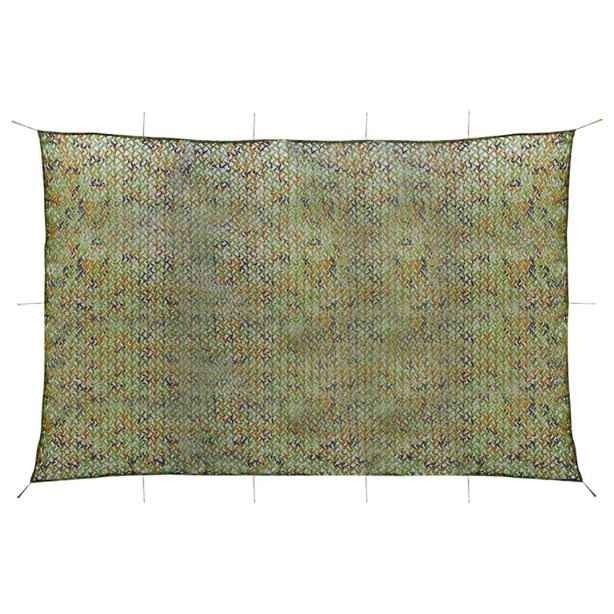 vidaXL Rede de camuflagem com saco de armazenamento 1,5x3 m