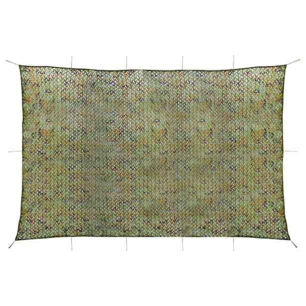 vidaXL Rede de camuflagem com saco de armazenamento 1,5x3 m