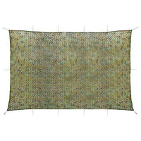 vidaXL Rede de camuflagem com saco de armazenamento 1,5x3 m