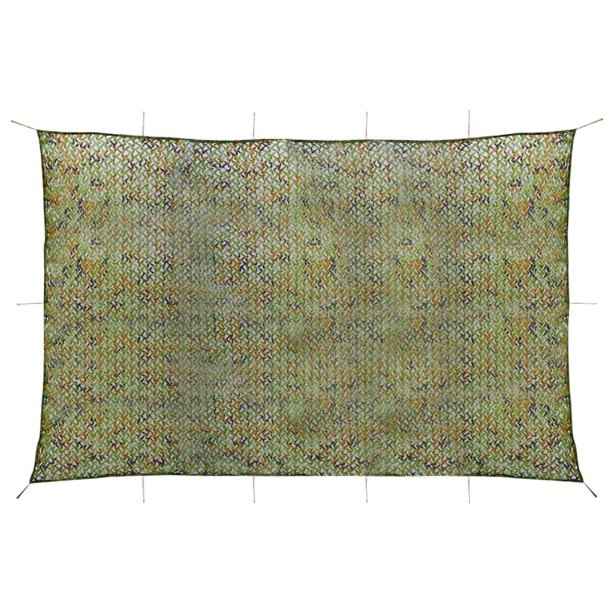 vidaXL Rede de camuflagem com saco de armazenamento 1,5x3 m