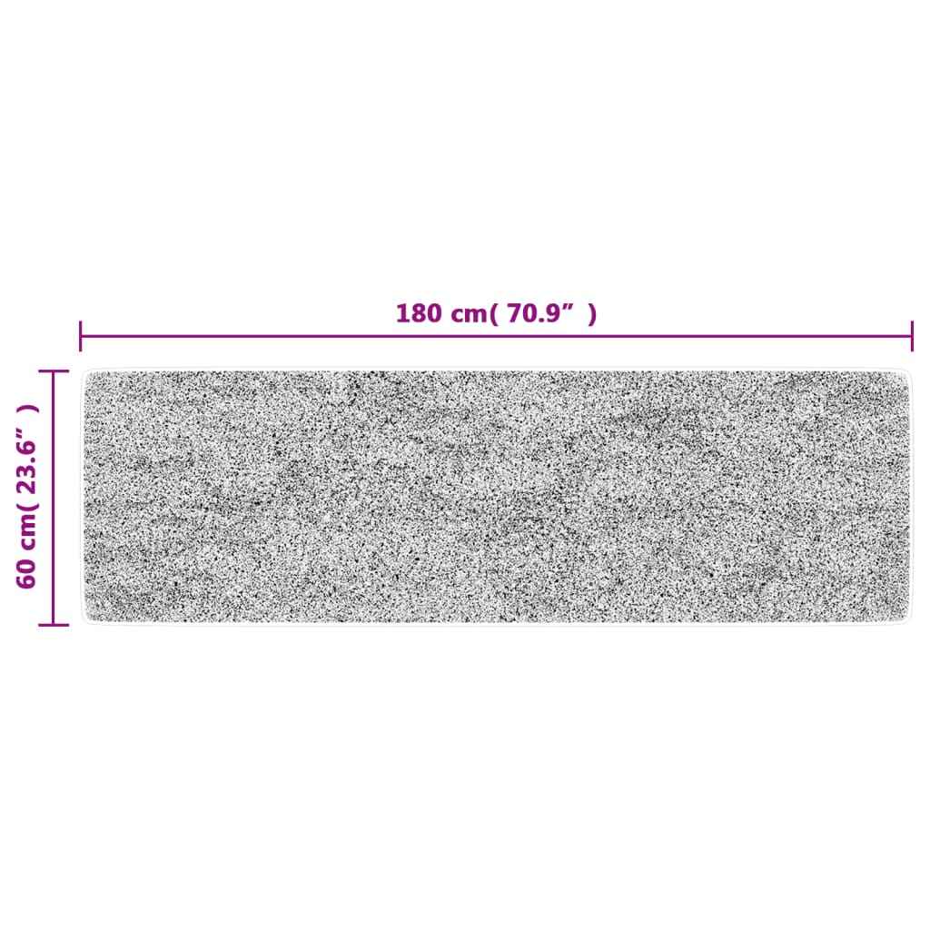 vidaXL Tapete de cozinha lavável antiderrapante 60x180 cm multicor