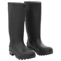 vidaXL Galochas tamanho 38 PVC preto