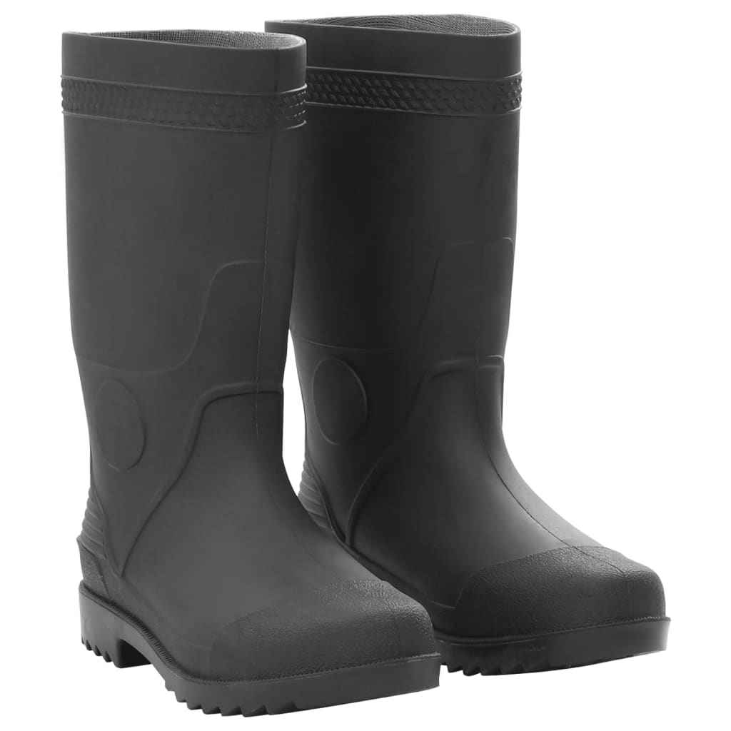 vidaXL Galochas tamanho 38 PVC preto