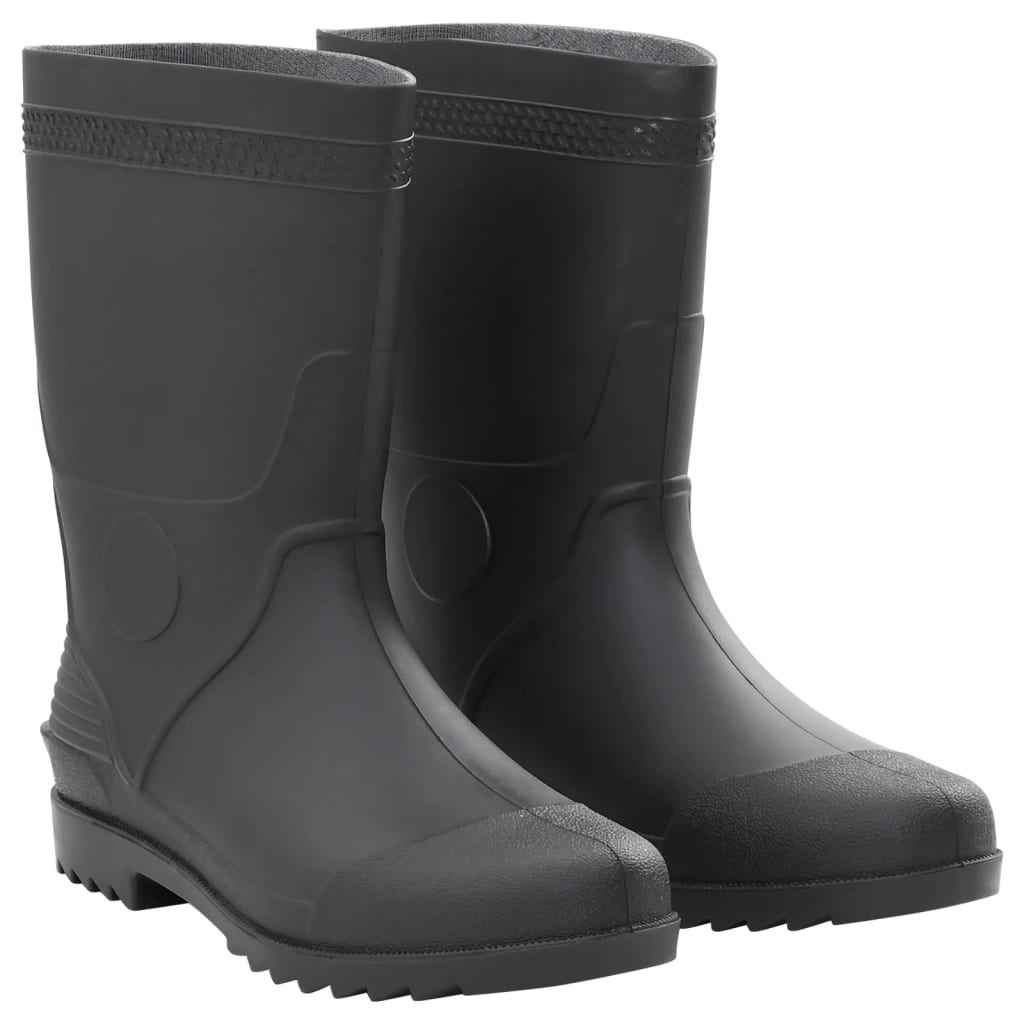 vidaXL Galochas tamanho 38 PVC preto
