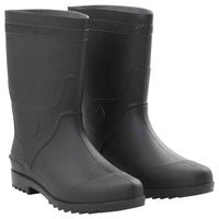 vidaXL Galochas tamanho 38 PVC preto