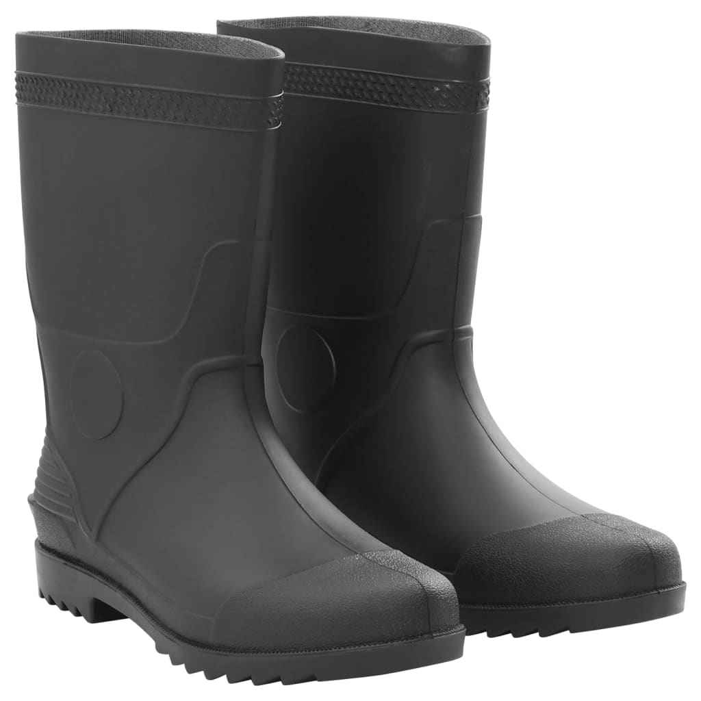 vidaXL Galochas tamanho 38 PVC preto