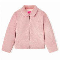 Casaco para crianças pelo sintético azul-marinho 92