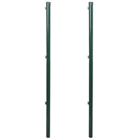vidaXL Postes de cerca 2 pcs 115 cm