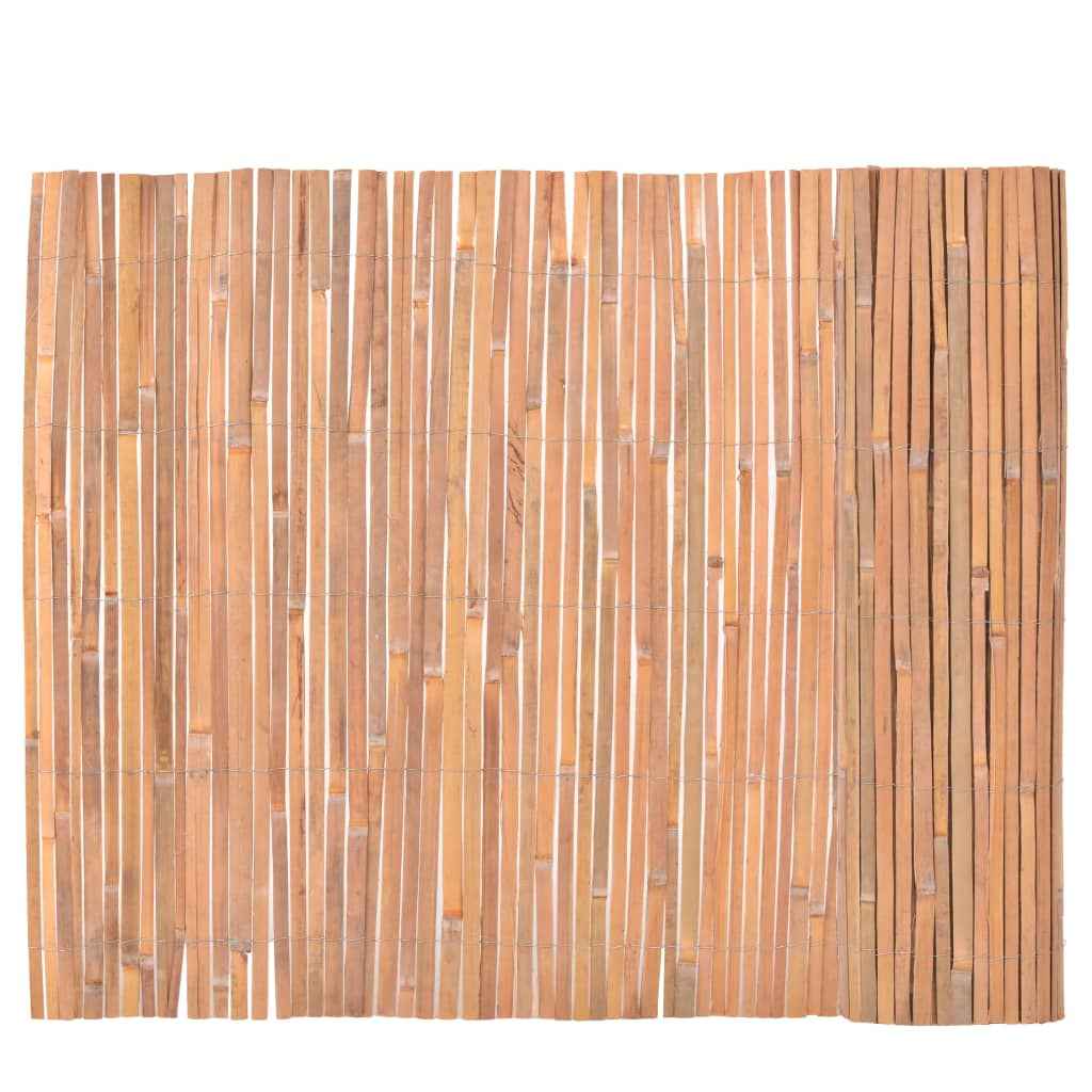 vidaXL Cerca de bambu 1000x50 cm