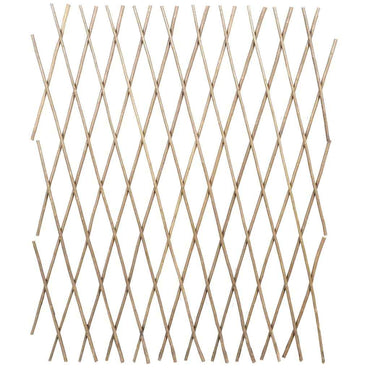 vidaXL Cerca em treliça salgueiro 5 pcs 180x90 cm