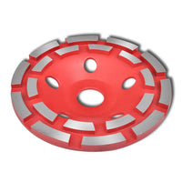 Roda de esmeril com linha dupla 125mm