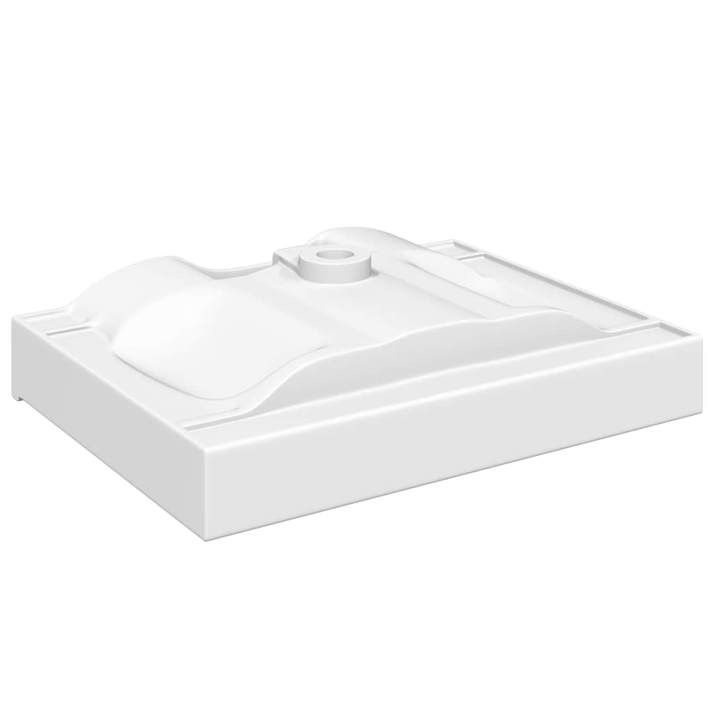 Lavatório cerâmico retangular luxososo branco, furo torneira 60x46cm