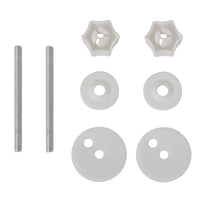 vidaXL Assento de sanita com tampa design simples MDF branco