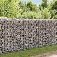 vidaXL Cesto gabião arame galvanizado 100 x 30 x 30 cm