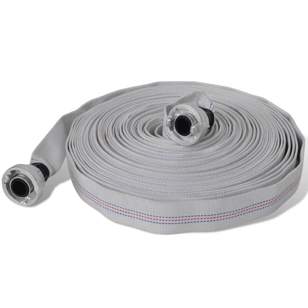vidaXL Mangueira de incêndio lisa 20 m com acoplamentos C-Storz 5 cm