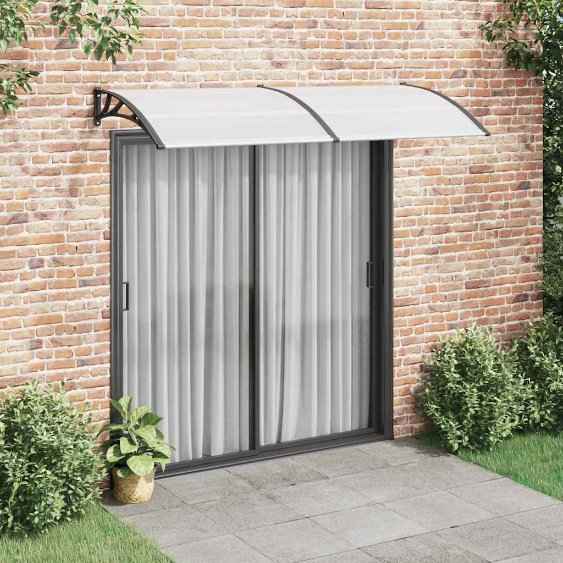 vidaXL Toldo de porta 120x100 cm PC