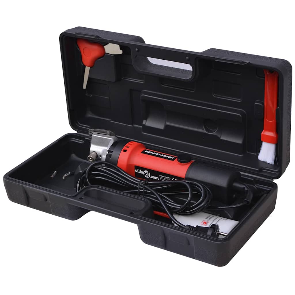 vidaXL Conjunto tosquiador de cavalos de 6 peças 350 W