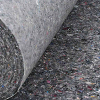 vidaXL Tapete p/ pintor em velo antiderrapante 50 m 280 g/m² cinzento