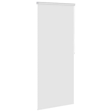 vidaXL Estore de rolo para o duche 80x240 cm branco