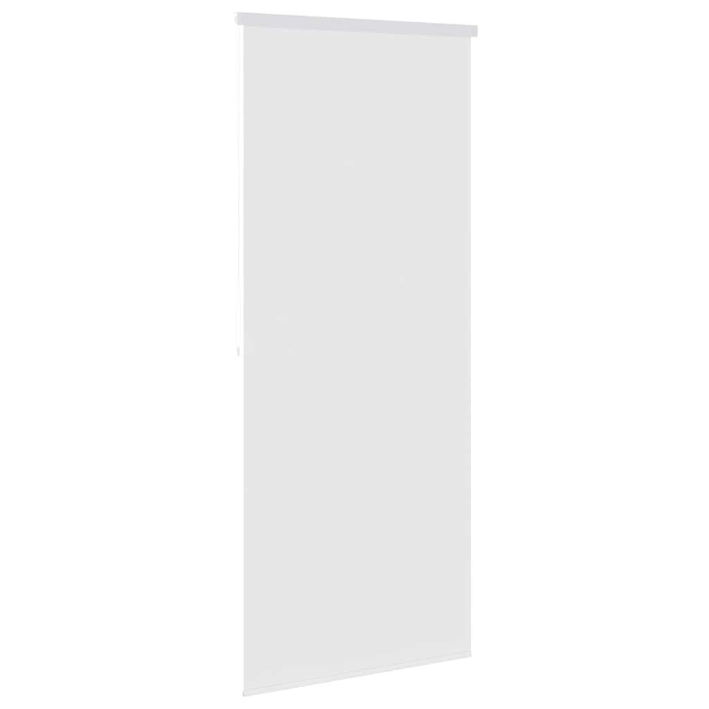 vidaXL Estore de rolo para o duche 80x240 cm branco