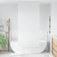 vidaXL Estore de rolo para o duche 80x240 cm branco