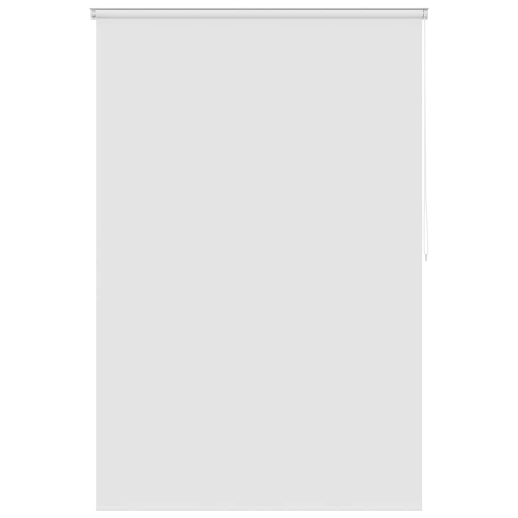 vidaXL Estore de rolo para o duche 80x240 cm branco