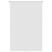 vidaXL Estore de rolo para o duche 80x240 cm branco