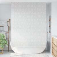 vidaXL Estore de rolo para o duche 80x240 cm branco