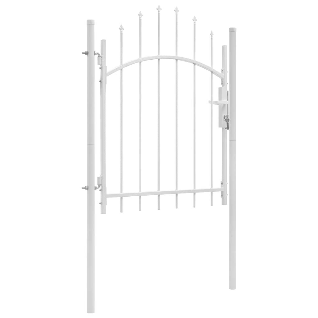 vidaXL Portão de jardim 1x1,5 m aço preto