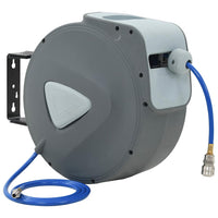 vidaXL Enrolador automático de mangueira para ar comprimido 1/4" 12 m