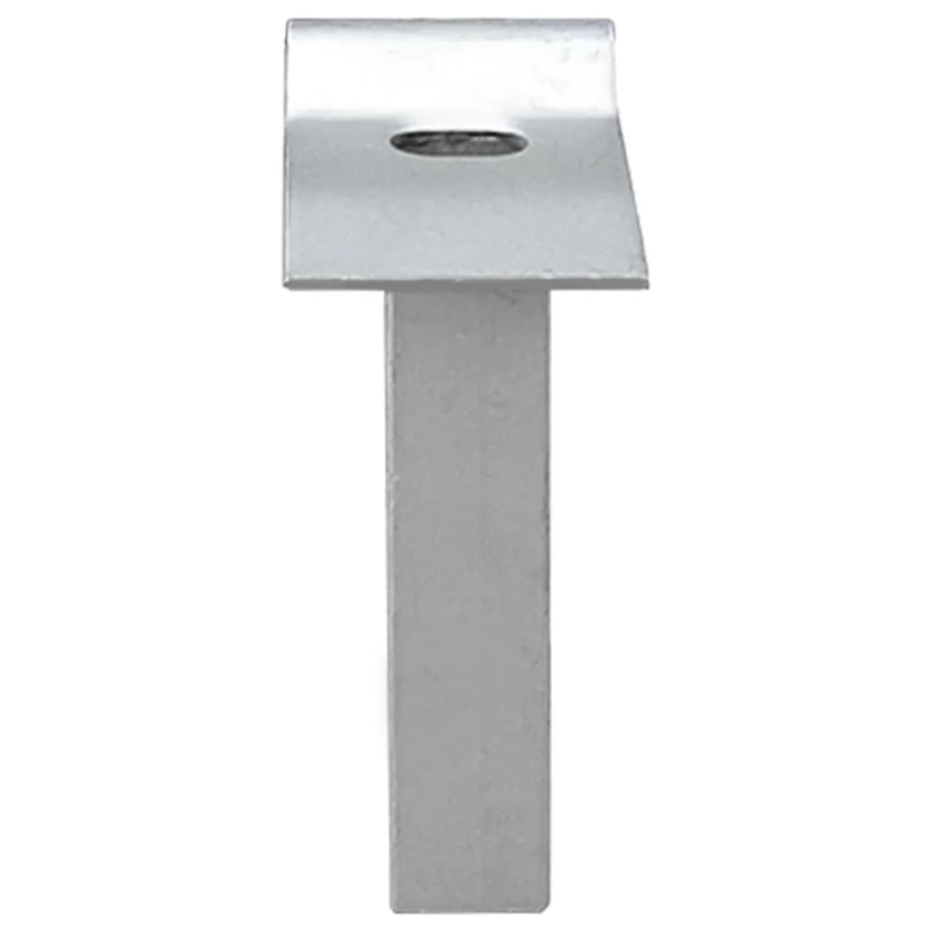 vidaXL Portão de jardim em tela de aço galvanizado 400x150 cm cinza