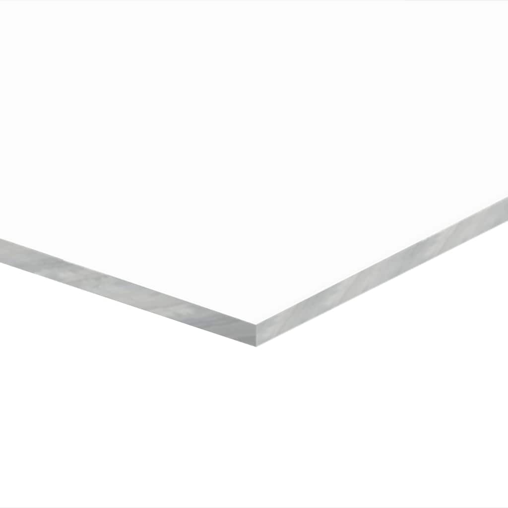 vidaXL Folhas de Vidro Acrílico Transparente 40 x 60 cm Acrílo