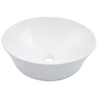 vidaXL Lavatório 41x12,5 cm cerâmica branco