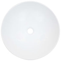 vidaXL Lavatório 41x12,5 cm cerâmica branco